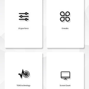 Patch de massage cervical par impulsions EMS, <span class=keywords><strong>mini</strong></span>-masseur portable d'électrothérapie, masseur électrique intelligent pour le cou et les épaules - Product Image 6