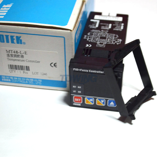 FOTEK MT48-L-E 48*48mm Digital PID Temperature Controller 4-20mA Analog Output Multi-Input Thermostat 90-265VAC