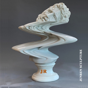 Busto de mármol abstracto para decoración interior, figura artística personalizada, busto, estatua de Venus - Product Image 3