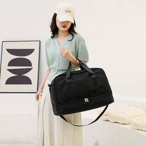 Bolsa de Yoga Impermeable de Gran Capacidad con Separación para Seco y Húmedo, Bolsa Deportiva con Compartimento Independiente para Zapatos - Product Image 4