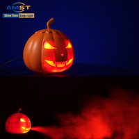 Nueva Máquina de Humo Devil Jack-o'-lantern de 600W, Luces Decorativas para Halloween, Equipo de Iluminación Profesional para Fiestas y Eventos