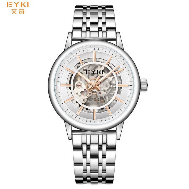 Cheap Price Hollow Out Design Custom Logo Men Automatic Mechanical Watch