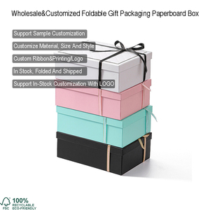 Caja de Cartón Plegable al por Mayor para Regalos, Fabricante de Cajas de Regalo de Papel Magnético Plegables de Lujo con Logotipo Personalizado - Product Image 3
