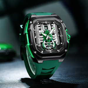 Reloj de Cuarzo de Lujo para Hombre, Diseño Creativo, Tridimensional, Transparente, Luminoso, Resistente al Agua, Envío Directo - Product Image 5