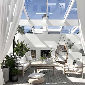 ซันไชน์กระจกทันสมัยสำหรับห้องวิลล่า <span class=keywords><strong>sunroom</strong></span> พร้อมกรอบโครงสร้างอลูมิเนียมเกรดอุตสาหกรรม-ชุดการขยายพื้นที่ใช้สอยกลางแจ้ง - Product Image 4