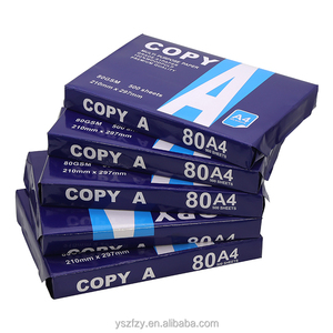 <span class=keywords><strong>Carta</strong></span> Bond Formato <span class=keywords><strong>A4</strong></span> Zhongfa, Peso 70-80 gsm per Copia e Stampa, Opzione 75g, Origine Shandong - Product Image 2