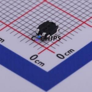 TBF125KQR Tactile Switch SMD Switch Single Pole Single Throw Rectangle Button Vertical Mount 2.9mm - Product Image 2