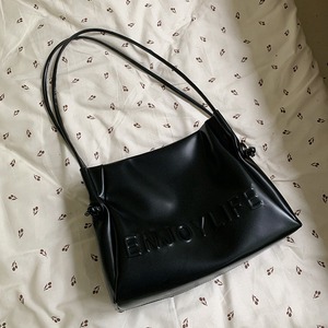 Bolso Tote de Color Sólido Estilo Coreano para Primavera/Verano, Rosa, con Cierre Magnético y Bolsillo con Cremallera, para Uso Diario - Product Image 4