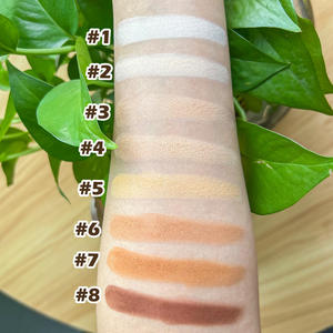 Водостойкая матирующая прозрачная рассыпчатая пудра для фиксации макияжа, веганская, без талька, под собственной торговой маркой, 2 в <span class=keywords><strong>1</strong></span>, мелкодисперсная матовая - Product Image 3