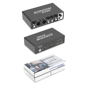 Nouvelle carte son enregistrement édition chanter équipement de diffusion <span class=keywords><strong>en</strong></span> direct doublage téléphone portable ordinateur USB Transmission numérique carte son - Product Image 5