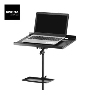 Сверхмощная Регулируемая подставка AWEDA с дополнительным столом для студии/производительности/ежедневного использования