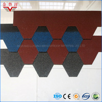 Moderne Design-Dachziegel im architektonischen Laminat-Stil: Asphalt-Dachschindeln aus Glasfaser-Bitumen, wasserdicht für Wohnungen und Hotels
