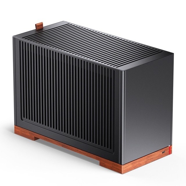 Qiao Si Bo T9 Aluminum Alloy Mini-ITX Case Desktop Computer Housing Brand New Front Ports None 11L Capacity