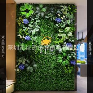 Mur végétal artificiel Greenway, 1 mètre carré, pelouse artificielle, décoration de jardin, style campagnard - Product Image 1