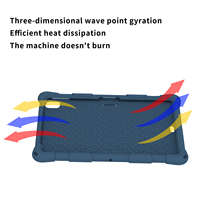 Coque en silicone adaptée aux Samsung Tab T290 T295 T297 8 pouces T220 T225, étui de protection rotatif anti-chute pour A7 Lite 8,7 pouces