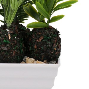<span class=keywords><strong>Plantas</strong></span> artificiales encantadoras con maceta <span class=keywords><strong>de</strong></span> simulación <span class=keywords><strong>de</strong></span> suculentas, Mini bonsái en maceta, <span class=keywords><strong>plantas</strong></span> artificiales verdes - Product Image 6