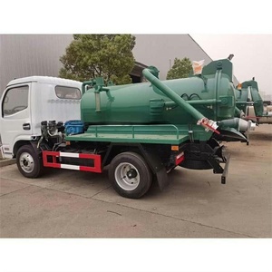 รถดูดสิ่งปฏิกูลจีน Dongfeng 4x2 รถดูดสิ่งปฏิกูลแบบสุญญากาศ รถดูดอุจจาระในเมือง รถดูดอุจจาระขนาด 6000 ลิตร - Product Image 5