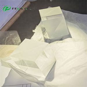 Prisme cube de séparation de faisceau optique FELIX en verre K9, rapport 50:50, avec revêtement antireflet - Product Image 5