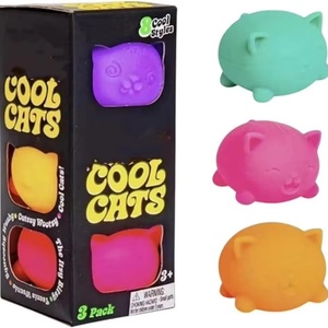 Nice Cube Style Squishy Sensory <b>Toy</b> TPR Stress Reliever for Calm Hands Office <b>Desk</b> and Party Gifts - Product Image 6