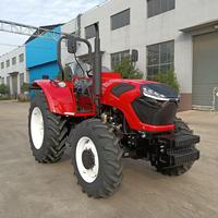 Tracteur robuste et économique de 140 CV à transmission intégrale avec moteur et pompe automatiques pour usage agricole
