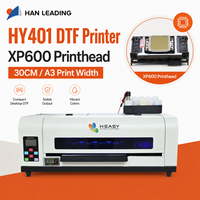 Impresora DTF HEASY HY401 Nueva de 30 cm para Pequeñas Empresas, Impresión por Transferencia de Calor con Tinta Digital para Camisetas, Sudaderas, Gorras, Bolsas de Lona, 1 Año de Garantía