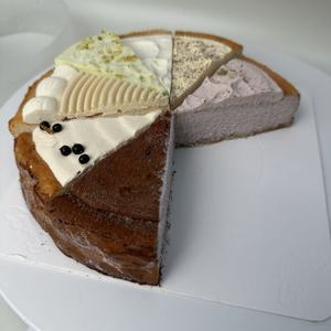 Đông lạnh basque Cheesecake Mười hương vị các loại bánh tròn Premium pre-thái lát đông lạnh món tráng miệng khách sạn tự chọn tùy biến có sẵn - Product Image 3