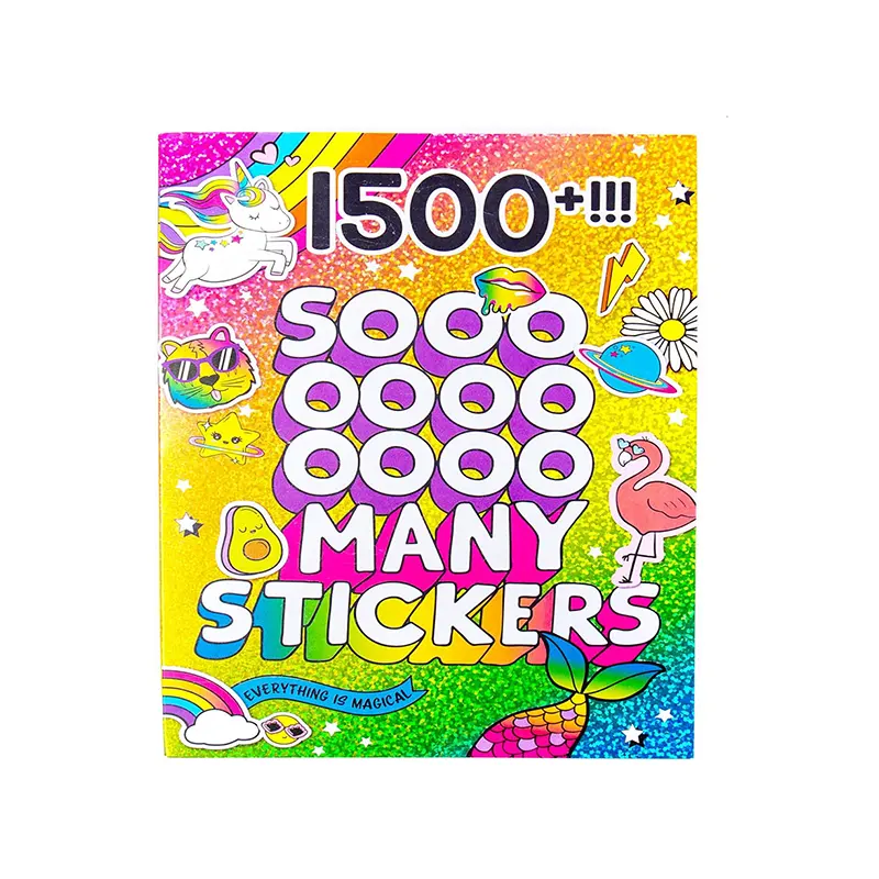 1500 + stiker buku stiker Kawaii dengan kutipan Positivity manis makanan unicorn kerajinan menyenangkan stiker untuk anak perempuan anak-anak remaja dewasa