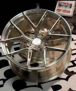 Rines Deportivos Multirradio <span class=keywords><strong>de</strong></span> Aleación <span class=keywords><strong>de</strong></span> Aluminio Forjado <span class=keywords><strong>de</strong></span> 10,000 Toneladas para SUV, <span class=keywords><strong>de</strong></span> 18-22 Pulgadas, Ajuste Universal, Patrón <span class=keywords><strong>de</strong></span> Pernos 6x139.7, Color Gris Metálico - Product Image 2