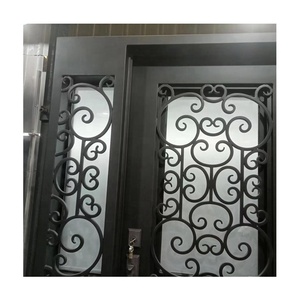 Make in ghisa vetro Entri in maglia bianca ornamento Shenzhen Stop -Sheet- Machine porte in ferro battuto - Product Image 3