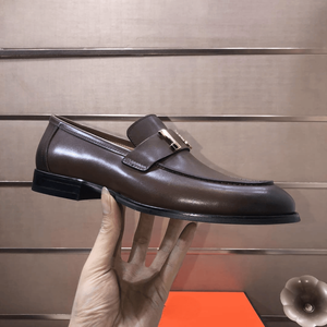 Mocasines de cuero genuino para hombre, zapatos formales casuales de negocios para oficina, trabajo, fiesta, uso diario, hermessing - Product Image 6