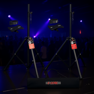 Soporte de Altavoz Trípode de 5 Núcleos, 4.5 Pies, Resistente, Inserto de 35 mm, Capacidad de 132 Libras, Equipo de PA y DJ - Product Image 2