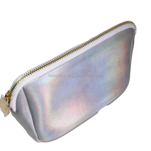 High Quality Fashion Silver Shiny Laser Neoprene Cosmetic <strong>Bag</strong> <strong>Glitter</strong> Makeup <strong>Bag</strong> for Women - Product Image 4