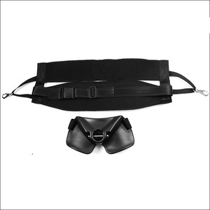 de plástico ABS de la tela de oxford de pesca luchando cinturón peche mer ajustable caña de pescar soporte vientre cinturón - Product Image 2