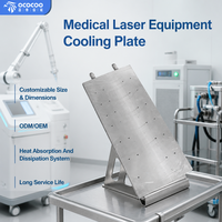 Plaque de refroidissement à eau M20S, refroidisseur liquide haute performance pour serveurs IA et lasers médicaux, système de plaque froide en aluminium testé pour la tenue aux fuites