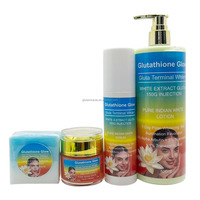 Logo OEM Pure Indian White Glutathione Glow combat l'acné et les imperfections, rajeunit la peau, booster de blanchiment naturel pour une beauté naturelle de la peau.