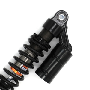 1 çift 12.5 inç 320mm evrensel motosiklet arka amortisörler süspansiyon kir bisiklet ATV Go Kart için yedek (siyah) - Product Image 3