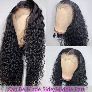 Parrucca anteriore del merletto di prezzi di fabbrica 100% capelli umani brasiliani, parrucca brasiliana dei capelli ricci, parte anteriore brasiliana del merletto della parrucca dei capelli umani - Product Image 4