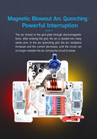 DELIXI 16 20 25 32 40 50 63 Amp 6KA MCB, Interruptor Automático Modular para Almacenes, Automatización Industrial, Controlador de Programación PLC