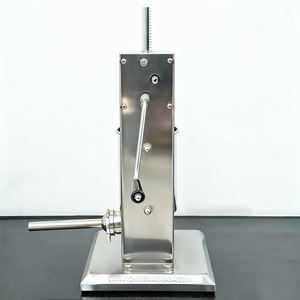 Machine à farcir les saucisses verticale manuelle en acier inoxydable certifiée CE, à quatre tubes, marque Arinoo, neuve, pour viande - Product Image 4