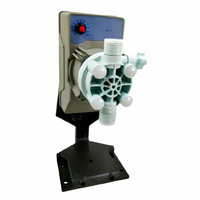 15L/H 5Bar Magnetventil-Membran-Dosierpumpe PVDF IP65 Optional 4-20mA Impulsdosierung für Industrielle Wasseraufbereitung OEM