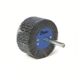 Disco Abrasivo de Tela Ttake de 50x20 mm con Eje de 6 mm, Grano 80, para Pulir Metal - Product Image 2