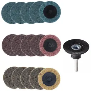 2" Surface Conditioning disc 2 inch non-woven nylon disc quick change disc 1" 2" 3" customized for polishing