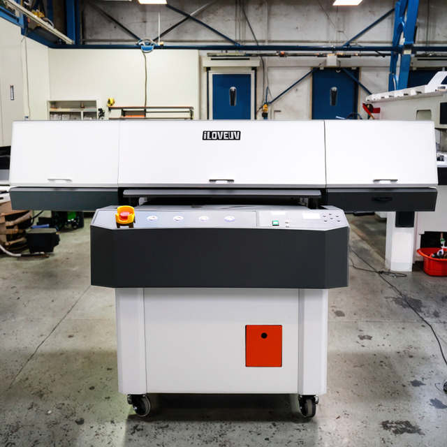 Visual Positioning 9060 UV Flatbed Printer - Versatile for Photo, Label, Box Printing, Fast Printing with Great Value