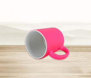 High Quality Candy Color 11Oz Ceramic Mug Sublimation Printing Microwave & Dishwasher Safe for Home or Office Use - Product Image 4