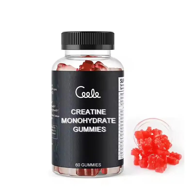 OEM/ODM Creatine Monohydrate Gummy Support Energy For Sports With 5000mg Creatine Muscle Builder Supplement 60 Gummies