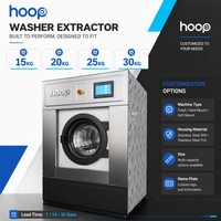 Lave-linge HOOP pour blanchisserie, usage commercial, prix industriel, haute performance, 15kg, 20kg, 25kg, 30kg, pour hôtels et blanchisseries commerciales