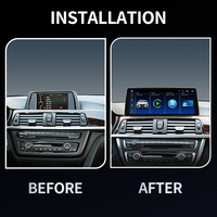 Système multimédia automobile Linux avec CarPlay sans fil et Android Auto pour BMW Série 3 F30 F33 F34 F36 2012-2017 Écran d'affichage NBT