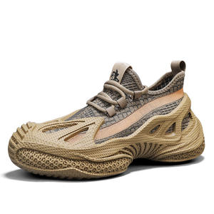 Baskets décontractées pour hommes Chaussures de sport légères à semelle haute avec bout pointu Confortables et élégantes - Product Image 1