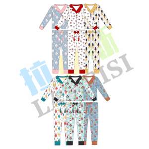 <span class=keywords><strong>ชุด</strong></span>หมีเด็<span class=keywords><strong>ก</strong></span>ผ้าใยไผ่พิมพ์ลายคริสต์มาสจั๊มสูทมีซิปแขน<span class=keywords><strong>ยาว</strong></span>ออกแบบได้ตามต้องการ OEM - Product Image 3