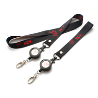 Porte-clé porté par Sublimation et impression thermique en Polyester, livraison gratuite, porte-carte d'identité, lanière personnalisée